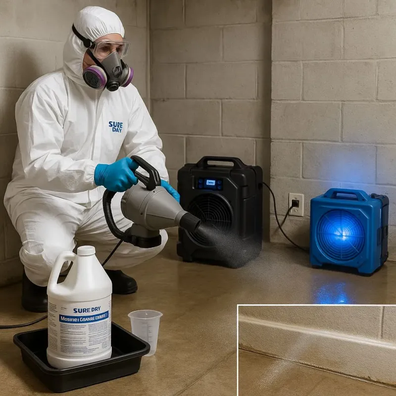 Sanitization and Odor Removal process in Stony Point, NY